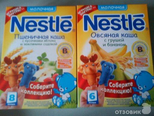 Детские каши Nestle фото