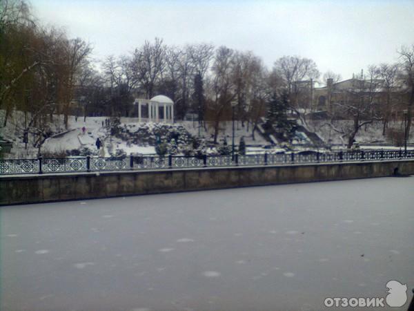 Крымская Река Салгир протекающая в Симферополе фото