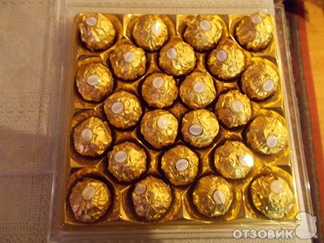 Шоколадные конфеты Ferrero Rocher фото