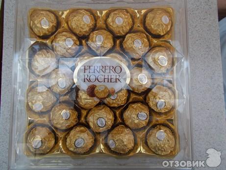 Шоколадные конфеты Ferrero Rocher фото