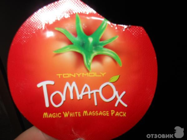 Мягкий массажный крем и смываемая маска Tomatox Magic White Massage Pack от TonyMoly фото