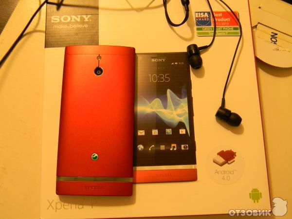 Сотовый телефон Sony Xperia P фото