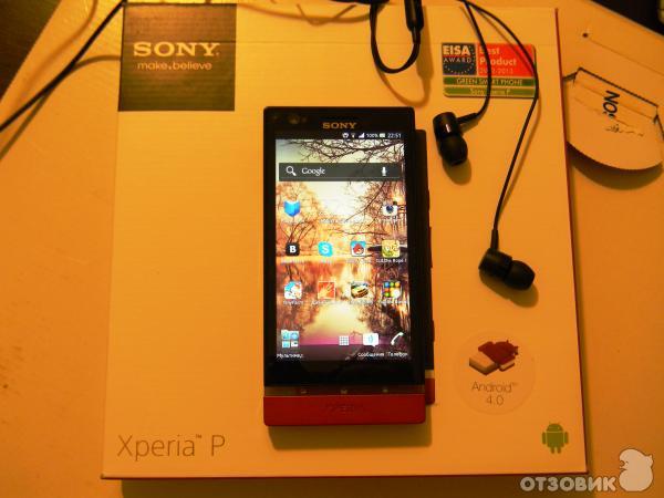 Сотовый телефон Sony Xperia P фото