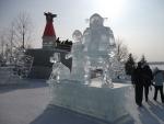 Ледовый городок (Россия, Новосибирск) фото