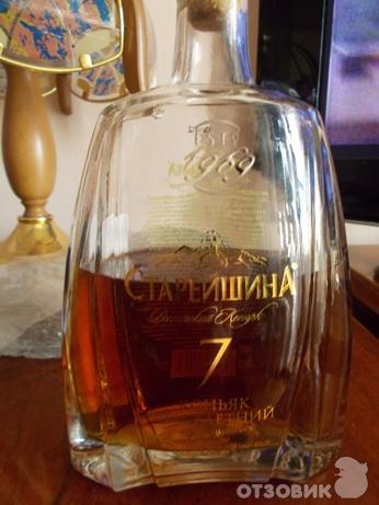 Коньяк Старейшина семилетний фото
