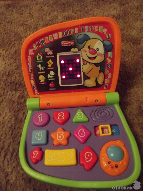 Ноутбук Fisher Price Смейся и учись фото