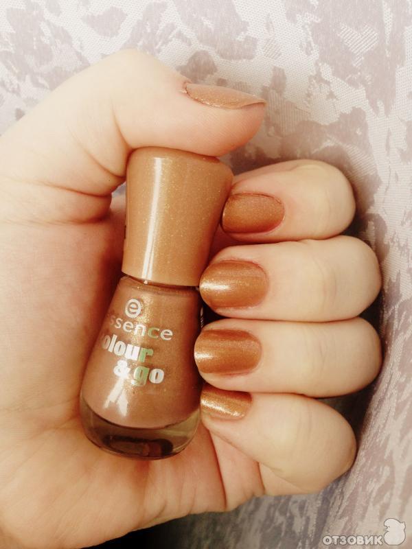 Лак для ногтей essence colour&go 120 cookie love фото