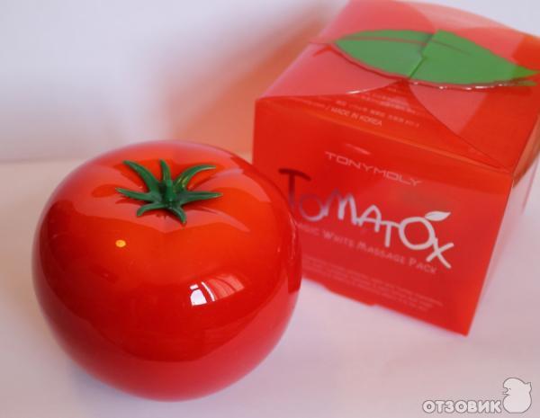 Мягкий массажный крем и смываемая маска TonyMoly Tomatox Magic White Massage Pack фото