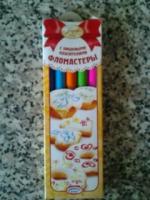 Фломастеры с пищевыми красителями Топ-продукт ПАРФЭ фото