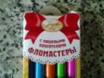 Фломастеры с пищевыми красителями Топ-продукт ПАРФЭ фото