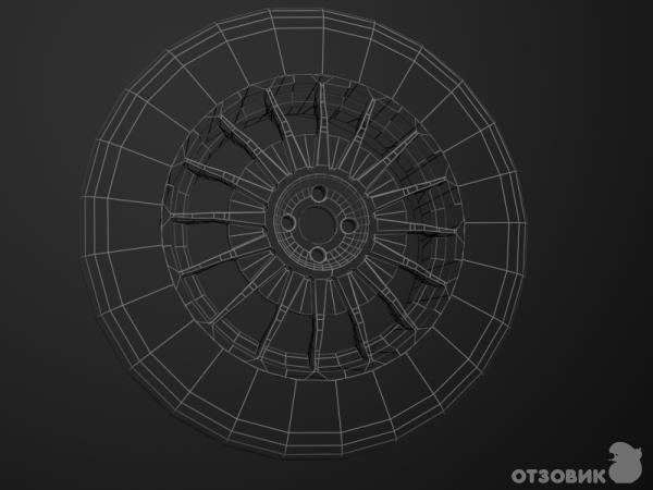 модель созданная в 3D MAX