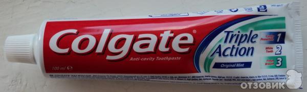 Зубная паста Colgate Triple Action фото