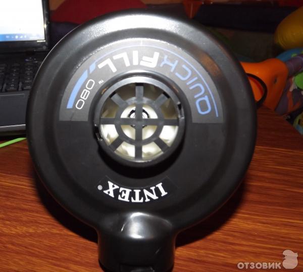 Электрический автомобильный насос 12 V Quick-Fill intex 66626 фото