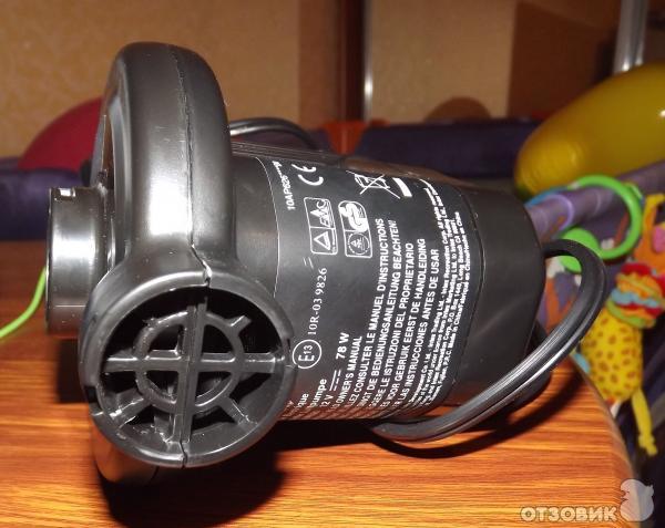 Электрический автомобильный насос 12 V Quick-Fill intex 66626 фото