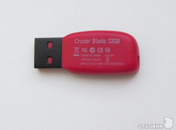 USB Flash накопитель SanDisk Cruzer Blade 32GB (SDCZ50-032G-B35) фото