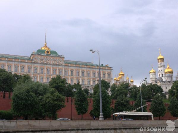 Прогулка по Москве-реке на речном трамвайчике (Россия, Москва) фото