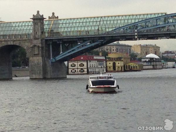 Прогулка по Москве-реке на речном трамвайчике (Россия, Москва) фото