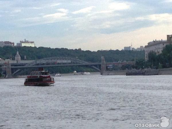 Прогулка по Москве-реке на речном трамвайчике (Россия, Москва) фото