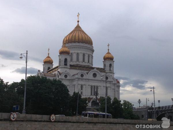 Прогулка по Москве-реке на речном трамвайчике (Россия, Москва) фото