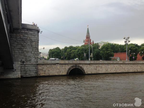 Прогулка по Москве-реке на речном трамвайчике (Россия, Москва) фото