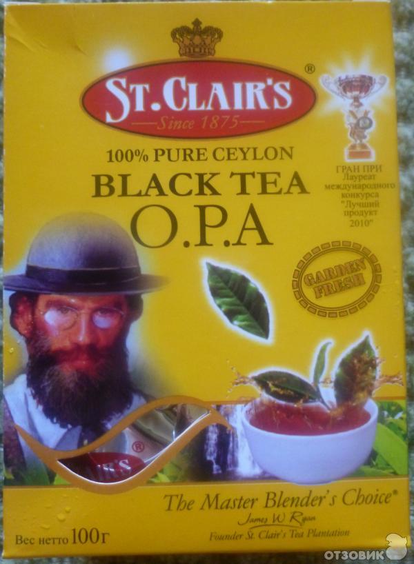 Чай черный байховый St.Clair's фото