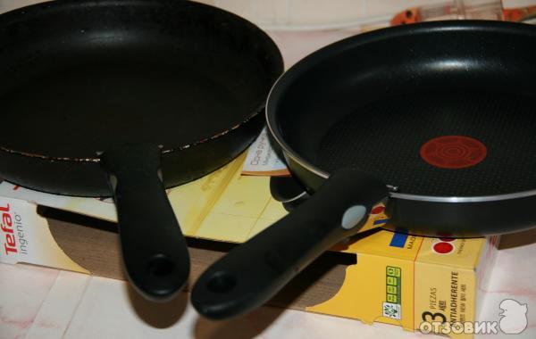 Сковорода Tefal Ingenio Black фото