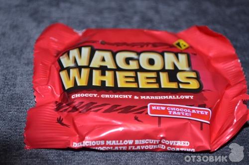 Печенье Wagon Wheels с суфле и джемом фото