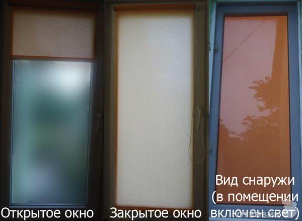 Рулонные шторы фото