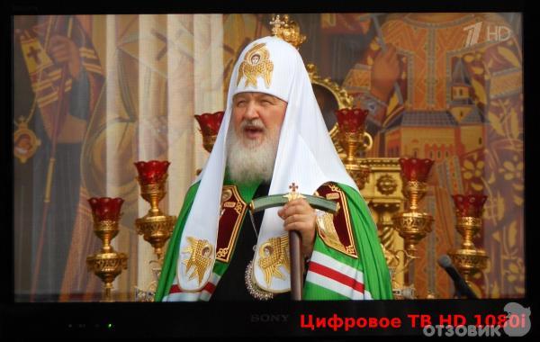 Цифровое HD TV на экране Sony KDL-32EX521