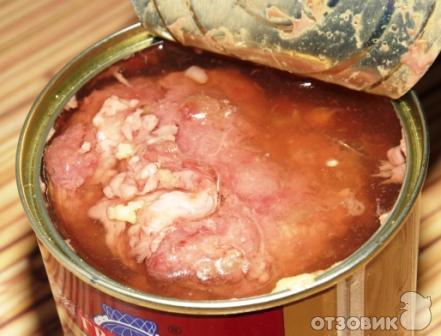 Консервы мясные стерилизованные Гродфуд Говядина тушёная 1 сорт фото