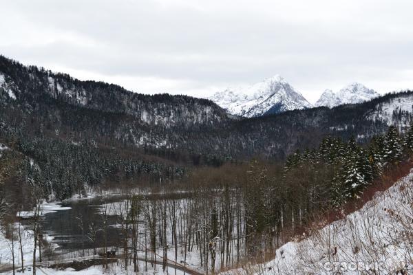 Замок Neuschwanstein (Германия, Мюнхен) фото