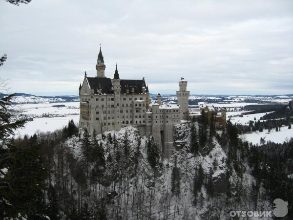 Замок Neuschwanstein (Германия, Мюнхен) фото