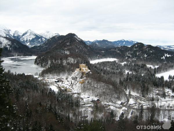 Замок Neuschwanstein (Германия, Мюнхен) фото