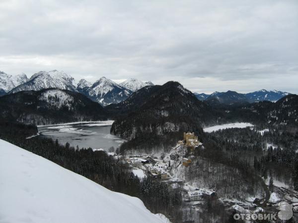 Замок Neuschwanstein (Германия, Мюнхен) фото