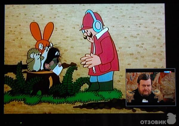 Режим PIP в Sony Bravia KDL-32EX521