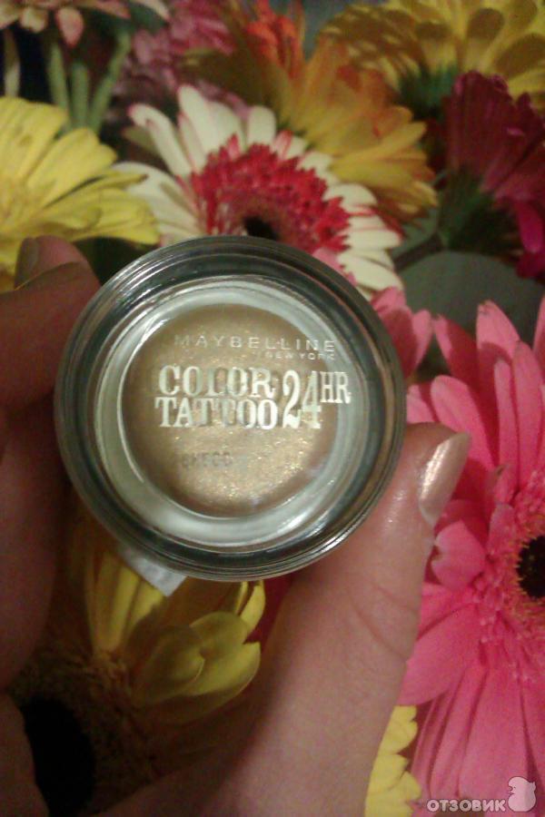 Тени Maybelline Color Tattoo 24hr фото