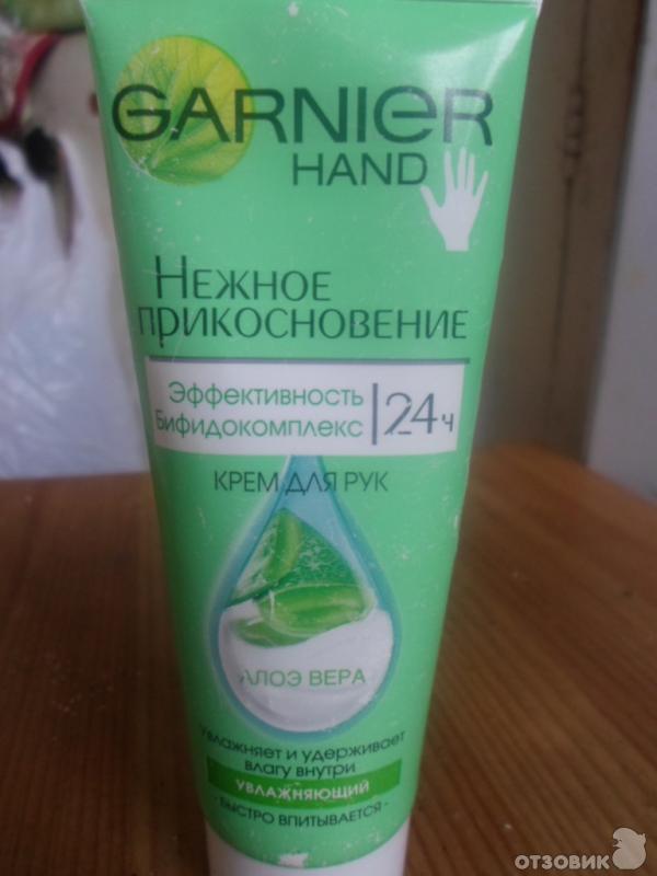 Крем для рук Garnier Нежное прикосновение Алоэ Вера фото