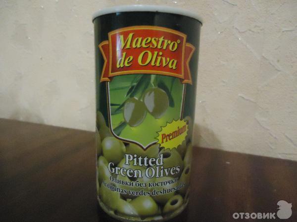 Оливки без косточки Maestro Oliva фото
