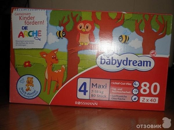 Детские подгузники Babydream фото