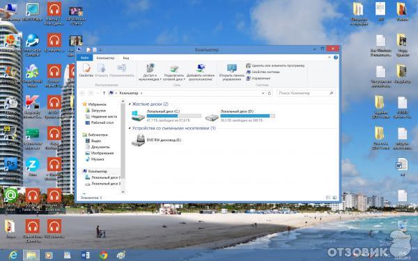 Операционная система Microsoft Windows 8 фото