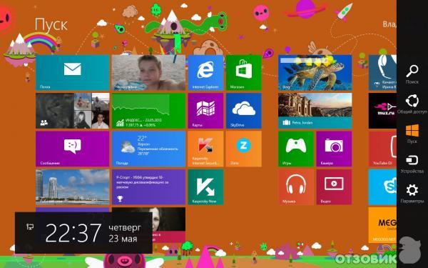 Операционная система Microsoft Windows 8 фото