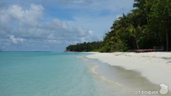 Пляж Ocean View на острове Sun Island (Мальдивы)