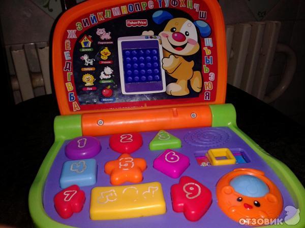 Развивающая игрушка Fisher Price Смейся и Учись Ноутбук фото