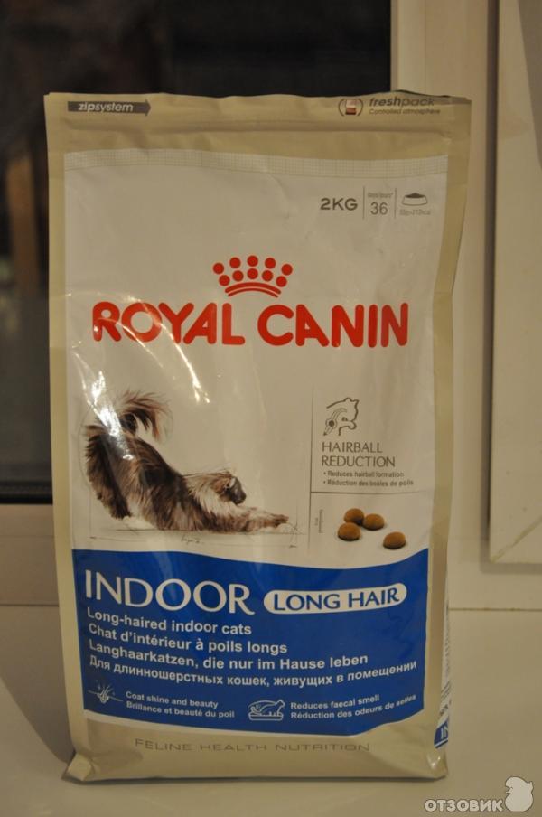 Корм для кошек Royal Canin Indoor Long Hair 36 days фото