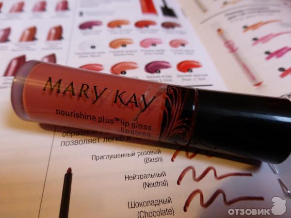 Блеск для губ Mary Kay NouriShine Plus фото