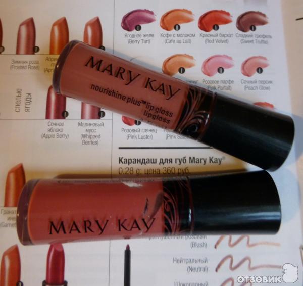 Блеск для губ Mary Kay NouriShine Plus фото