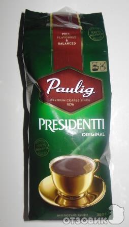 Кофе Paulig President