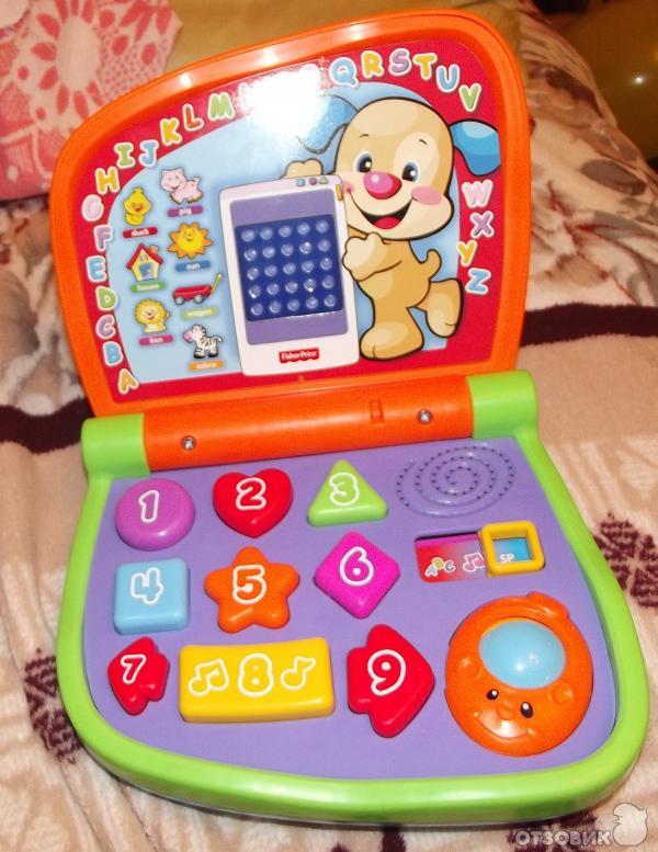 Развивающая игрушка Fisher Price Смейся и Учись Ноутбук фото