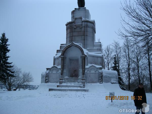 памятник в. и. ленину в городе кострома фото