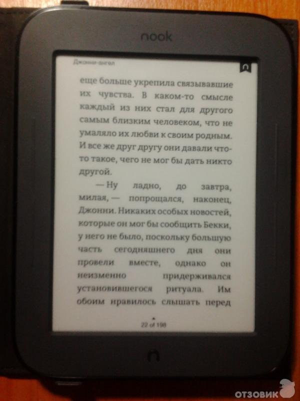 Электронная книга Barnes & Noble Nook Simple Touch фото